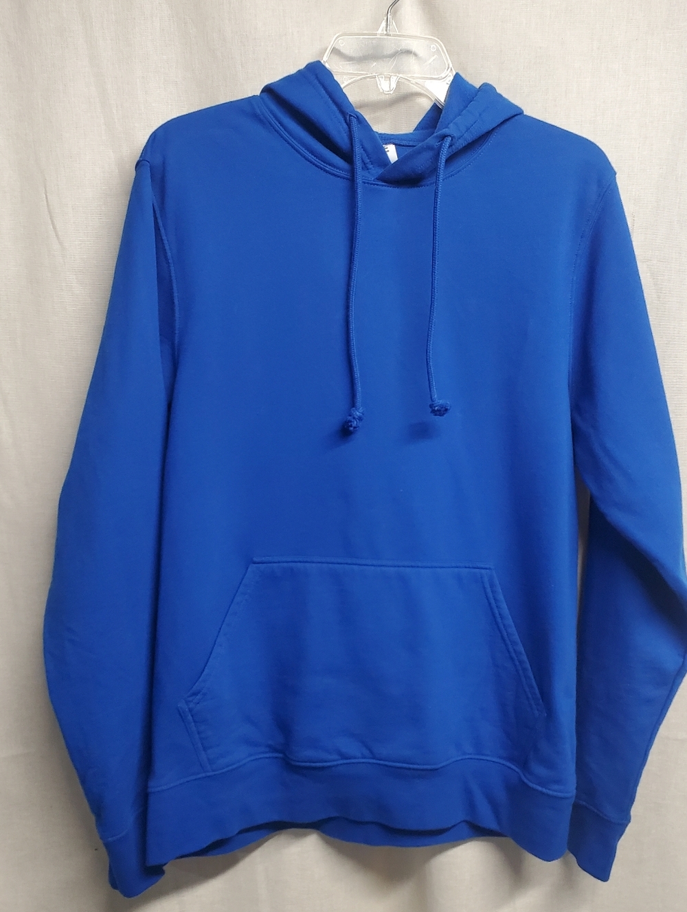 Cobalt Blue Pullover Hoodie - Classic Comfort